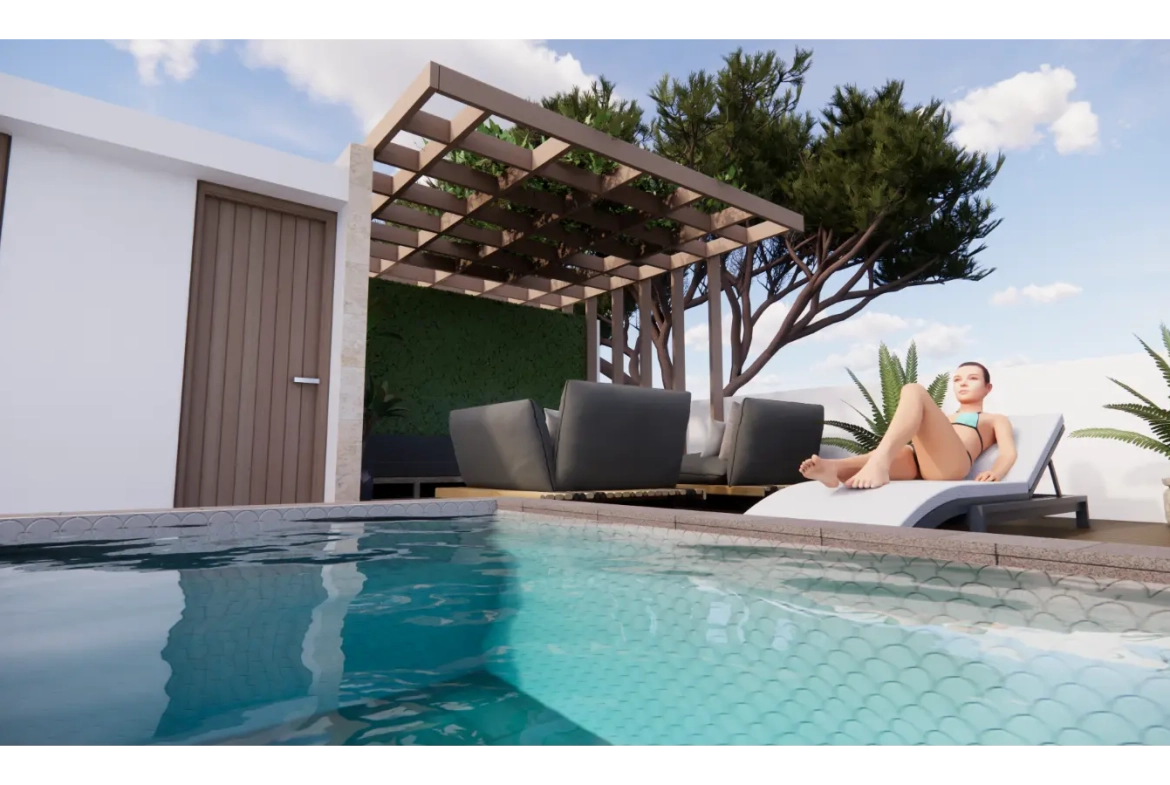 Valparaiso Residences, Casa duplex de tres habitaciones en venta en Bávaro, Punta Cana