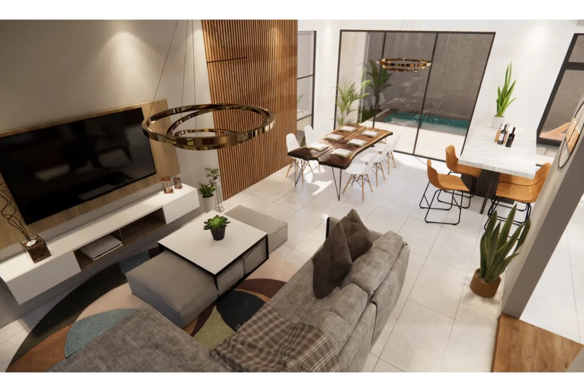 Valparaiso Residences, Casa duplex de tres habitaciones en venta en Bávaro, Punta Cana