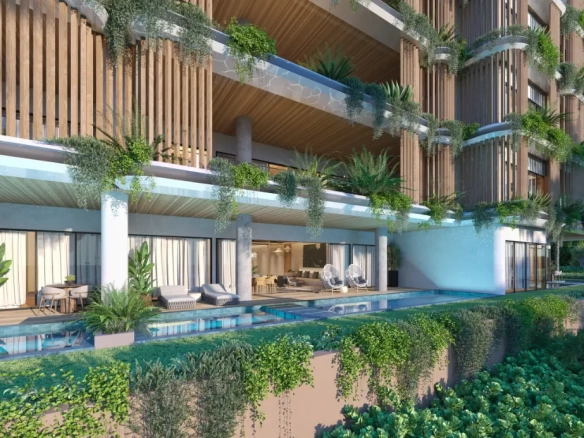 ID , Palm Beach Residences, One Bedroom Penthouse For Sale In Cap Cana ()