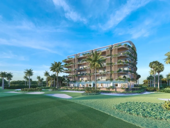 ID , Palm Beach Residences, Apartamento De Tres Dormitorios En Venta En Cap Cana Con Terraza ()