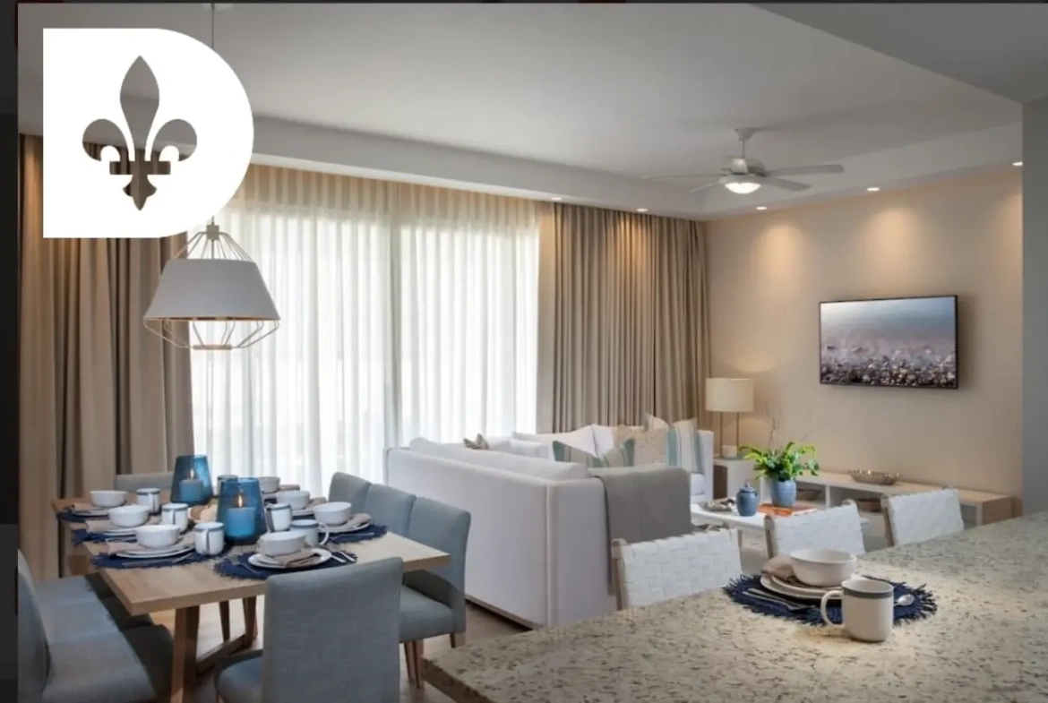 La Playa, Apartamento De Tres Dormitorios En Venta En Bavaro, Punta Cana