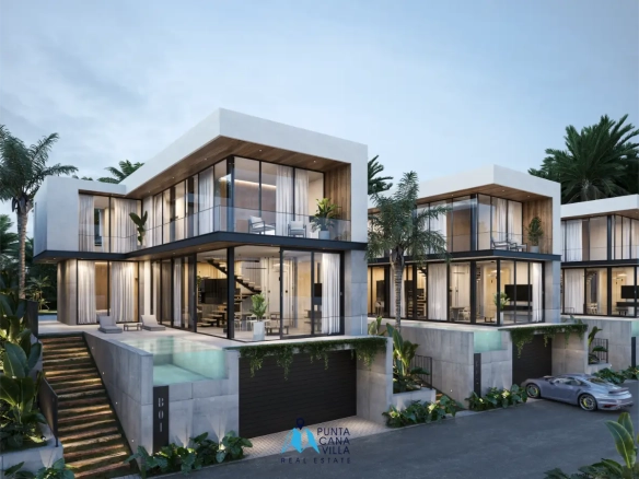 Boutique Oasis Bay, Villa de cuatro habitaciones en venta en Cana Bay, Punta Cana