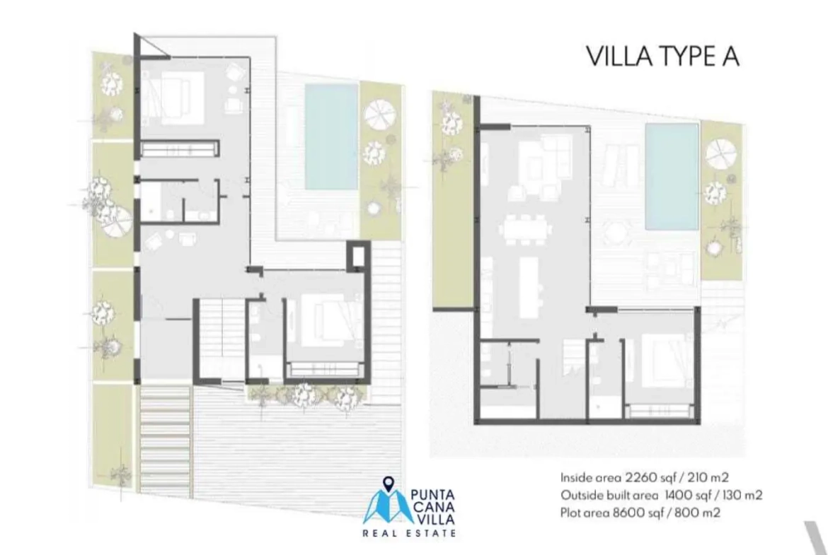 Boutique Oasis Bay, Three Bedroom Villa For Sale In Cana Bay, Punta Cana ()