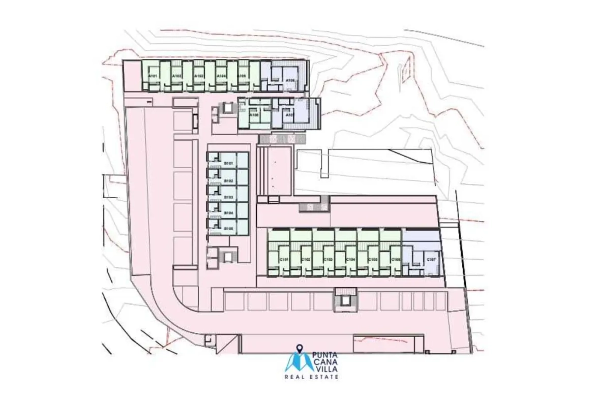 Oasis Bay, two bedroom condo for sale in Cana Bay, Punta Cana ()