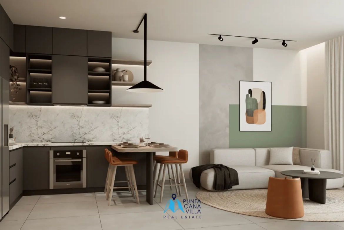 Oasis Bay, two bedroom condo for sale in Cana Bay, Punta Cana ()