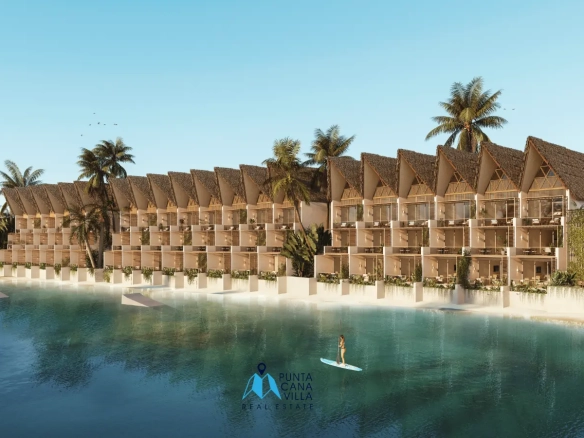 , Oasis Lake, Condo d’une chambre à vendre dans le centre-ville, Punta Cana ()