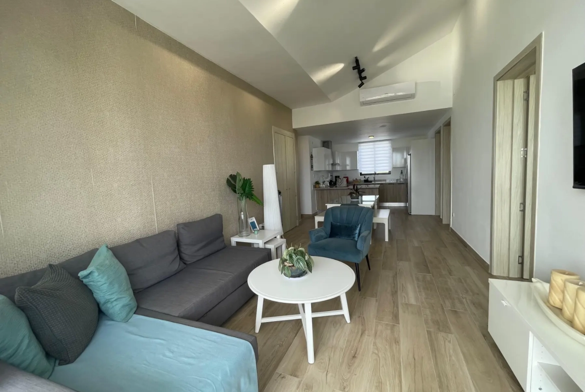 ID , The Beach, Two Bedroom Apartment For Sale In Downtown Punta Cana With Large Balcony ()
