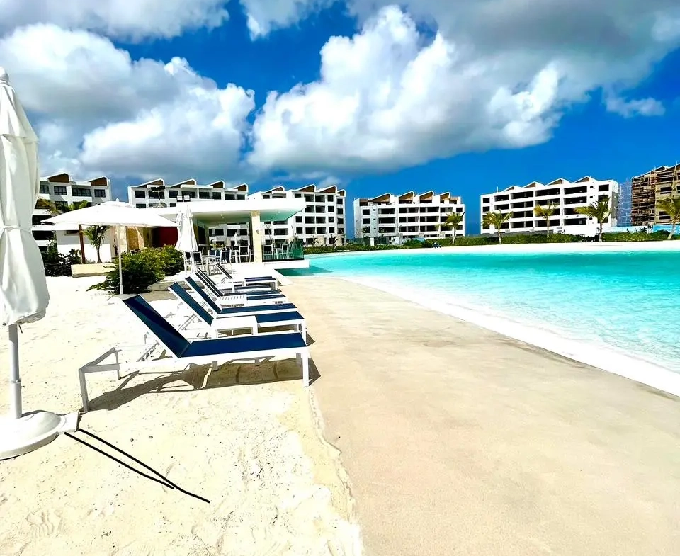 ID , The Beach, Two Bedroom Apartment For Sale In Downtown Punta Cana With Large Balcony ()