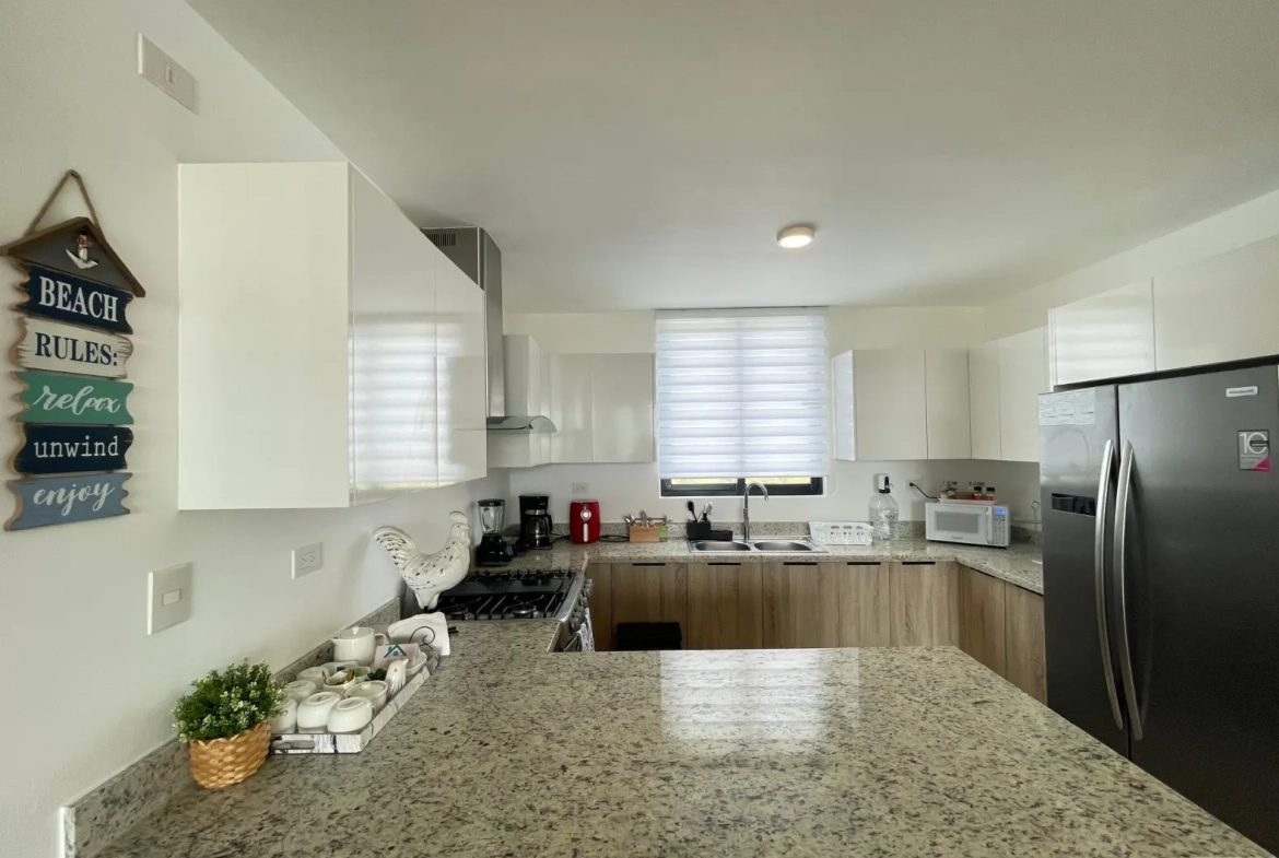 ID , The Beach, Two Bedroom Apartment For Sale In Downtown Punta Cana With Large Balcony ()