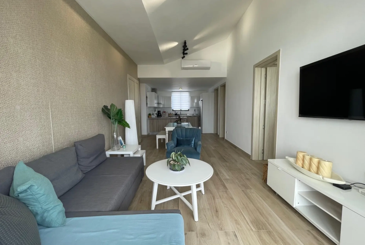 ID , The Beach, Two Bedroom Apartment For Sale In Downtown Punta Cana With Large Balcony ()