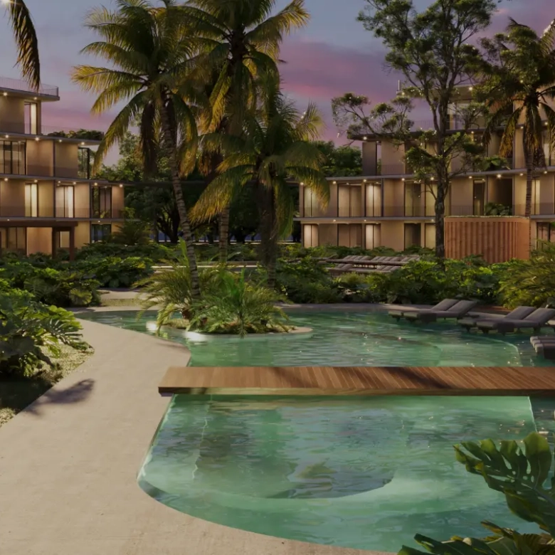 ID , Momentum Residences, Two Bedroom Penthouse For Sale In Vista Cana, Punta Cana ()