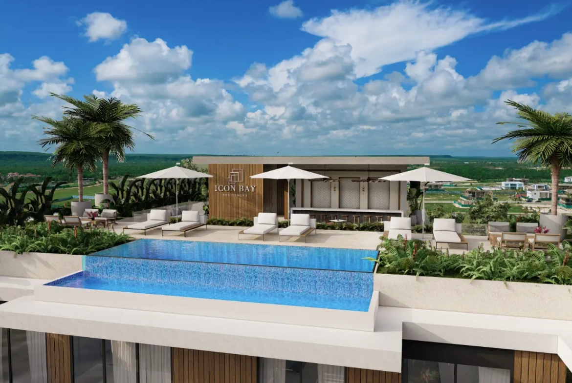 ID , Icon Bay, Bedroom Condo For Sale In Cap Cana With Terrace ()