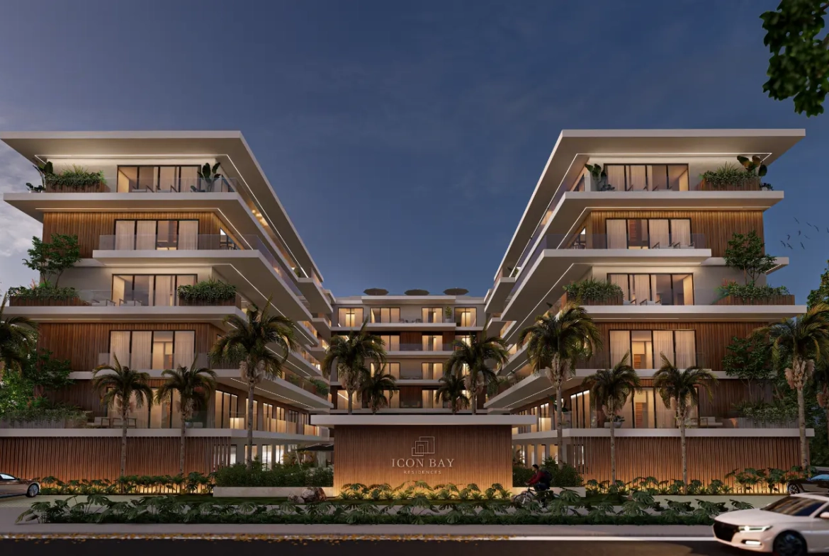 Icon Bay, Apartamento De Un Dormitorio En Venta En Cap Cana Con Vestíbulo