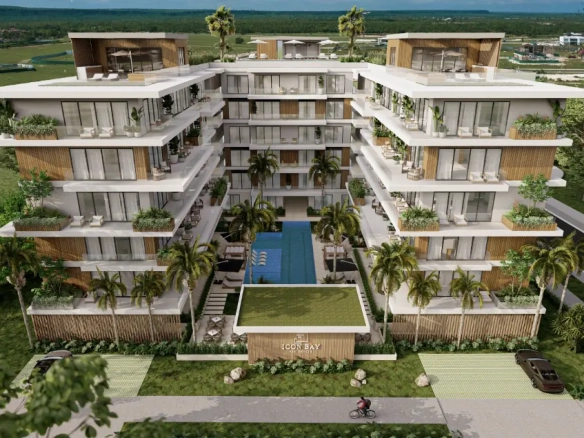 ID , Icon Bay, One Bedroom Condo For Sale In Cap Cana With Lobby ()