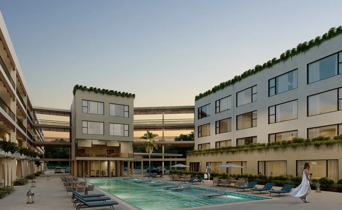 ID , Découvrez la sérénité : Condo d'une chambre à coucher à vendre à Single One à Punta Cana, République dominicaine ()