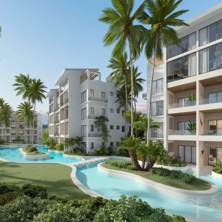 ID 2694 Mystiq Bay One Bedroom Penthouse For Sale In White Sands Punta Cana With View to Golf Course 5