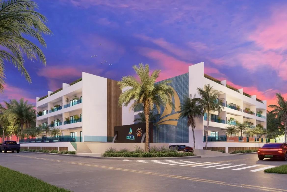 ID , Drake Apartments, Two Bedroom Apartment For Sale In Peublo Bavaro, Punta Cana ()