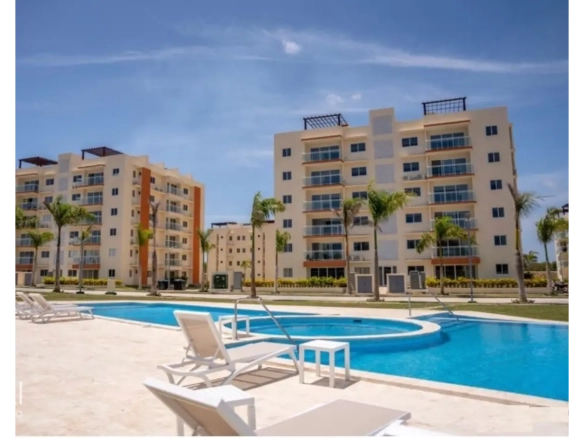 Affordable 1-bedroom apartment with private terrace in Crisfer Punta Cana Pueblo Bávaro