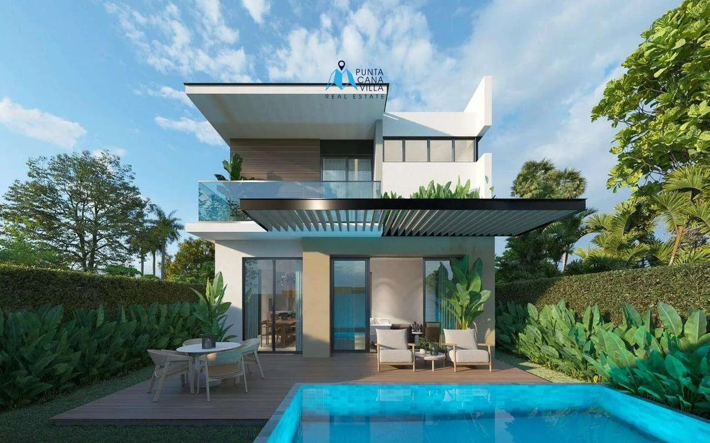 Downtown two bedroom villa for sale in Tropical Beach Residences ()
