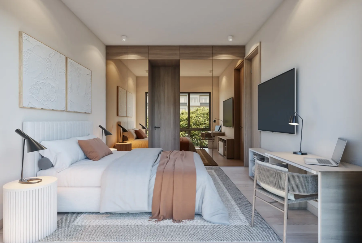 ID , City Place, Three Bedroom Condo For Sale In Punta Cana ()