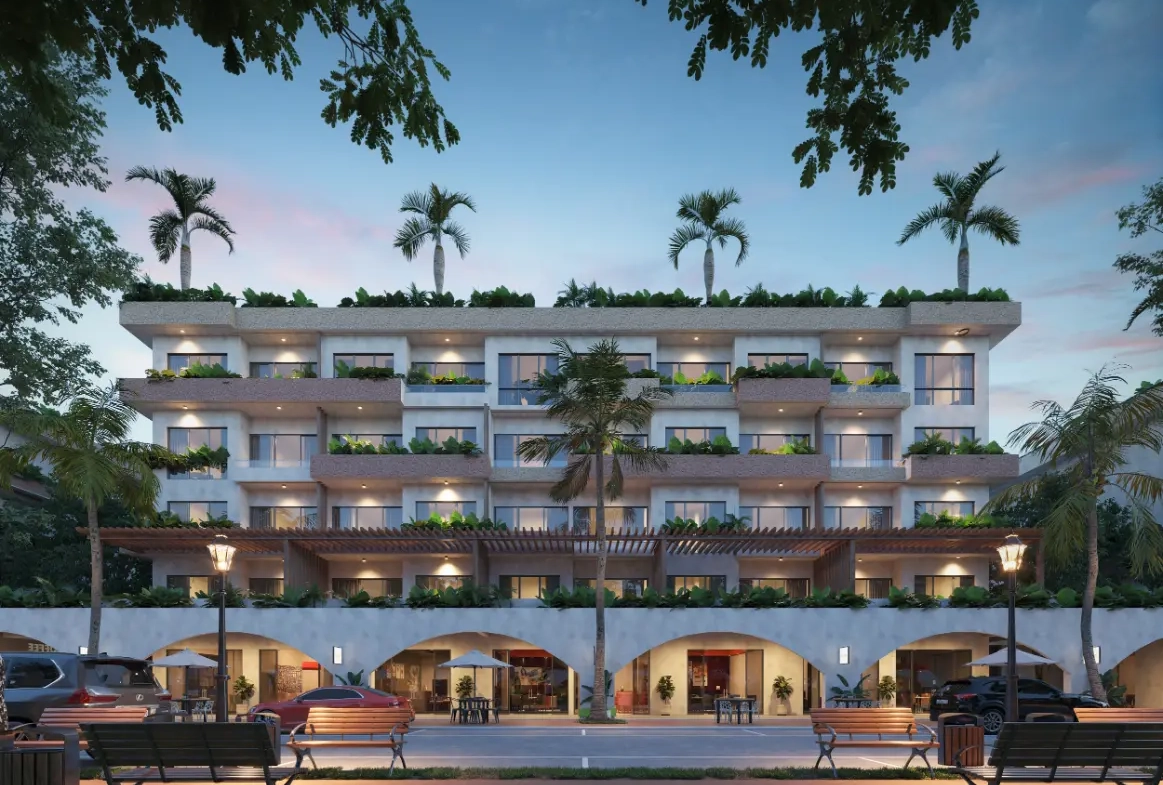 City Place, Condo de deux chambres à vendre à Punta Cana avec ascenseur