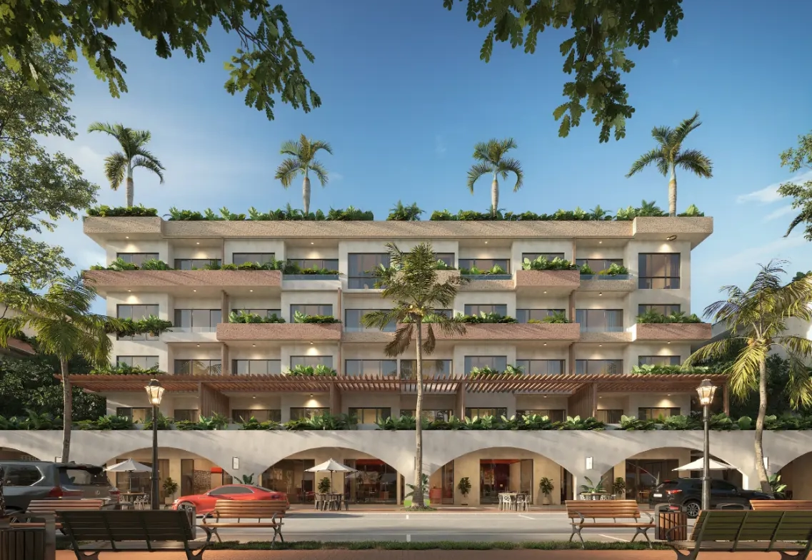 City Place : Studio d’une chambre Appartement-terrasse à vendre à Punta Cana avec vue