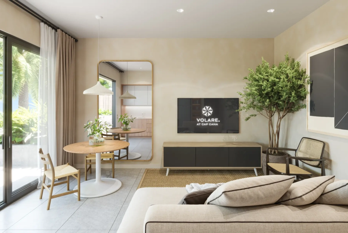 ID , Volare, One Bedroom Condo For Sale In Cap Cana With Clubhouse ()