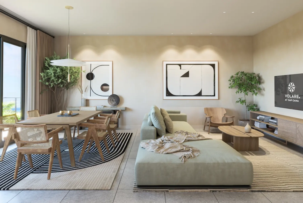 ID , Volare, One Bedroom Condo For Sale In Cap Cana With Clubhouse ()