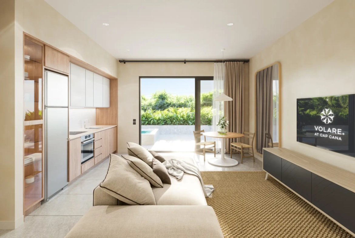 ID , Volare, One Bedroom Condo For Sale In Cap Cana With Clubhouse ()