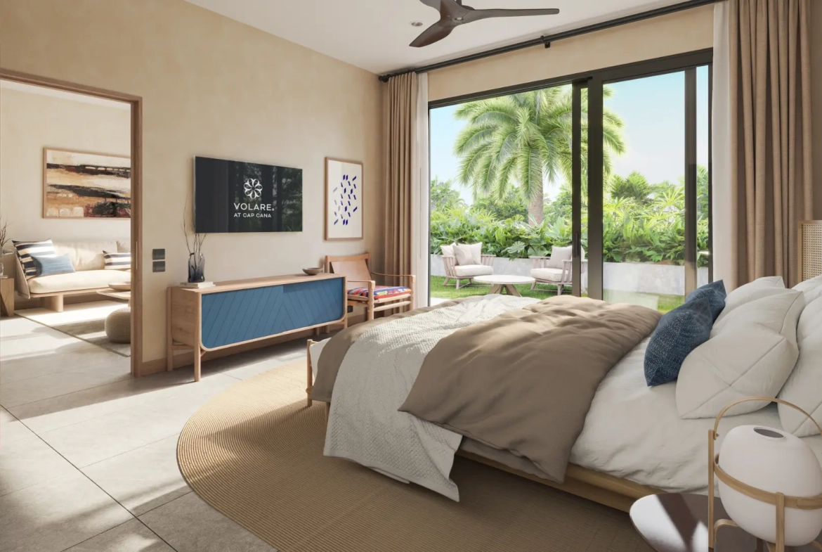 ID , Volare, One Bedroom Condo For Sale In Cap Cana With Clubhouse ()