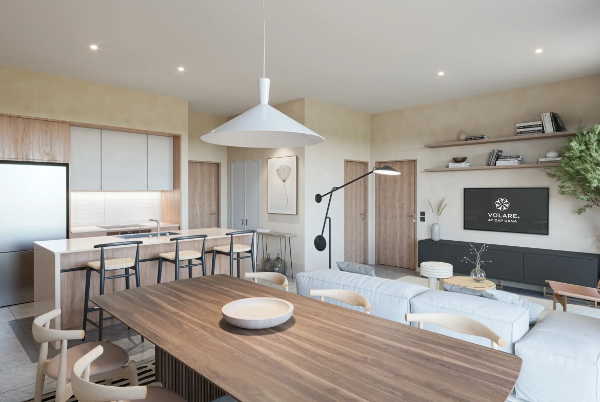 ID , Volare, One Bedroom Condo For Sale In Cap Cana With Clubhouse ()