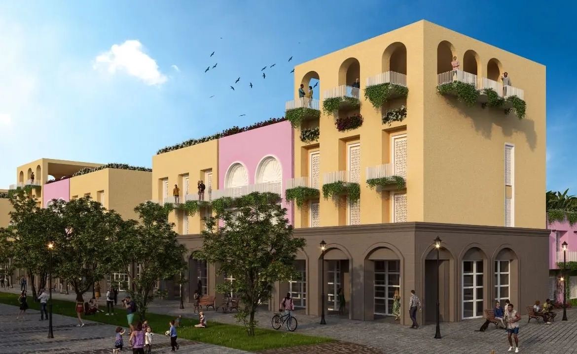 Pueblito Caribeno, Apartamento De Un Dormitorio En Venta En Punta Cana Con Vista A La Calle
