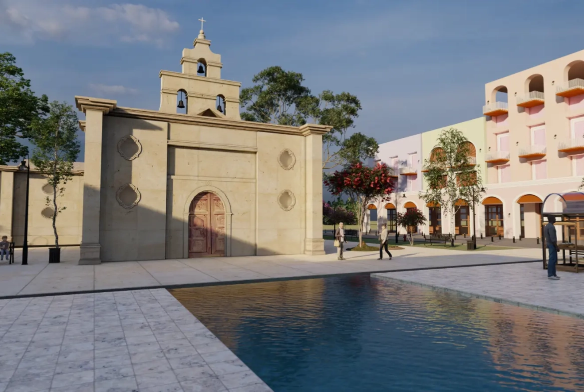 Pueblito Caribeno, Apartamento De Un Dormitorio En Venta En Punta Cana Con Vista A La Calle