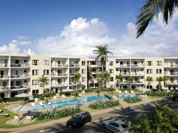 ID , Cayo Levantado, Two Bedroom Apartment For Sale In Prados De Punta Cana ().