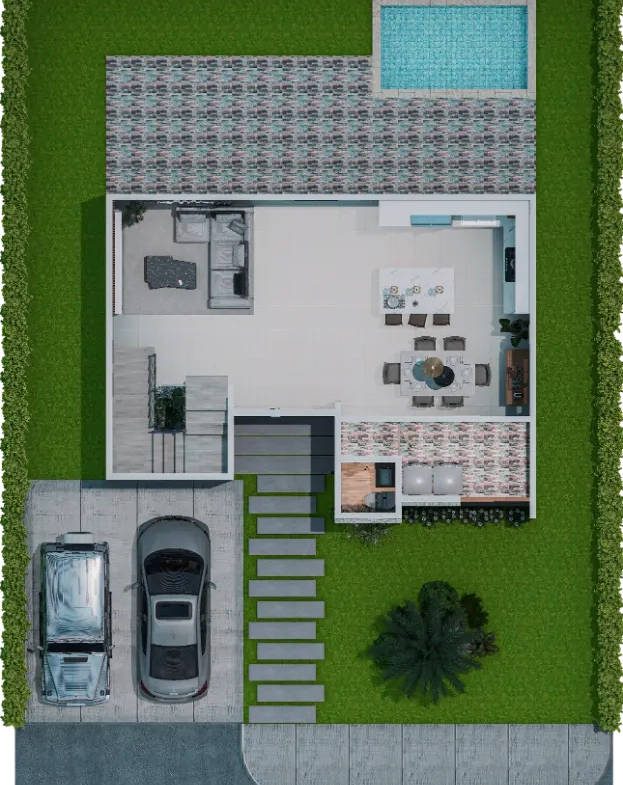 ID , Villa Mare Three Bedroom Villa For Sale In Watercana Country & Residences Villas, Punta Cana ()