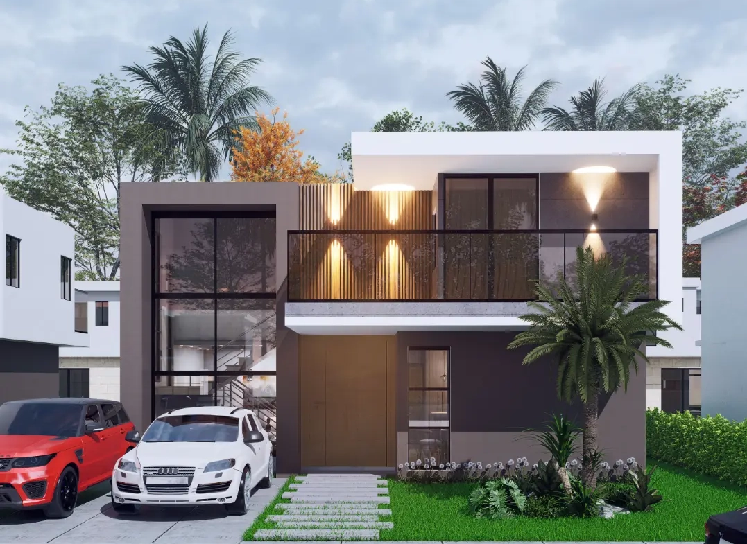 ID , Villa Mare Three Bedroom Villa For Sale In Watercana Country & Residences Villas, Punta Cana ()