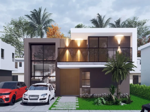 ID , Maison Mare : Maison de trois chambres à vendre à Watercana Country & Residences Villas, Punta Cana ()