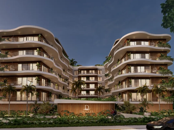 ID , Danza luxury Residences, One Bedroom Apartment For Sale In Cap Cana ()