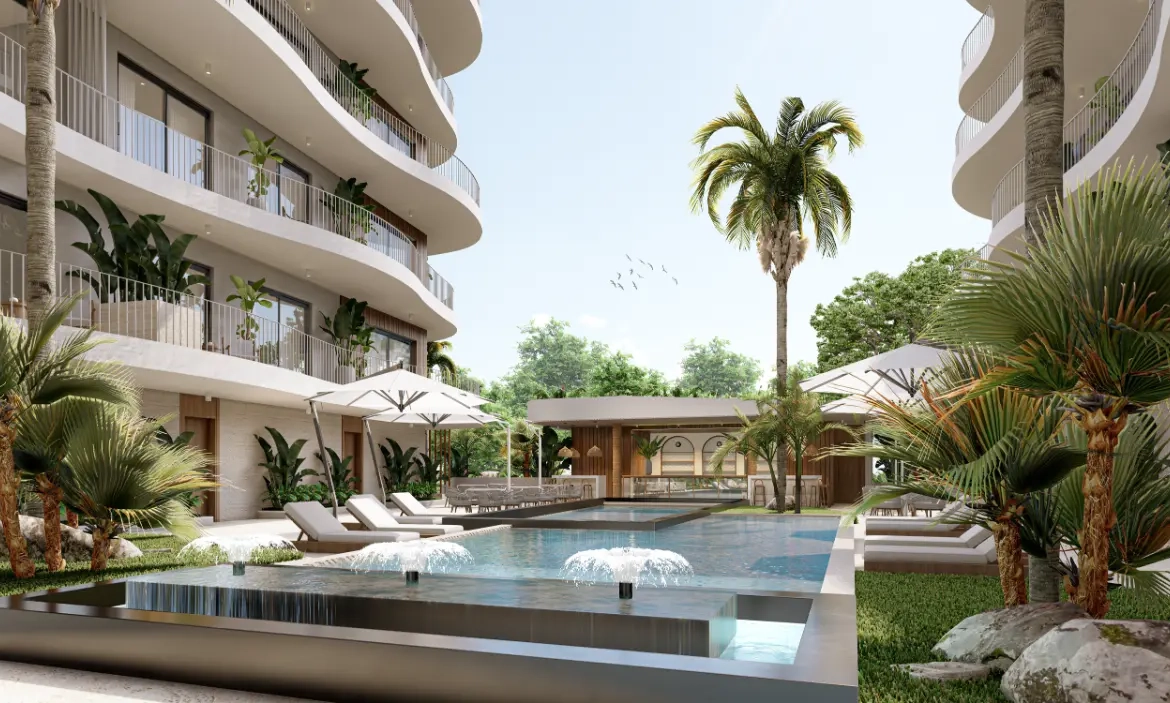 ID , Danza luxury Residences, Three Bedroom Apartment For Sale In Cap Cana ()