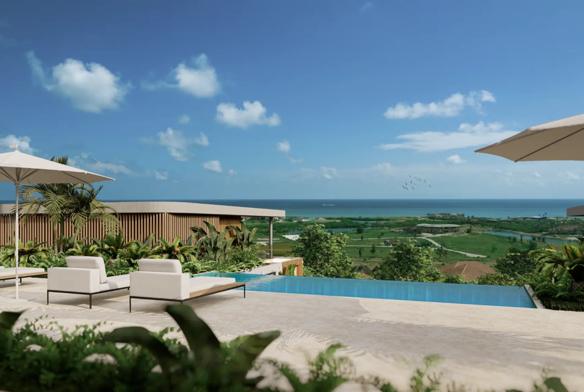 ID , Danzza luxury Residences, One Bedroom Penthouse For Sale In Cap Cana ()
