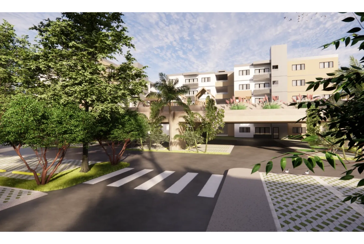 Residencial Jardines del Prado – Apartamento de un dormitorio en venta en Punta Cana