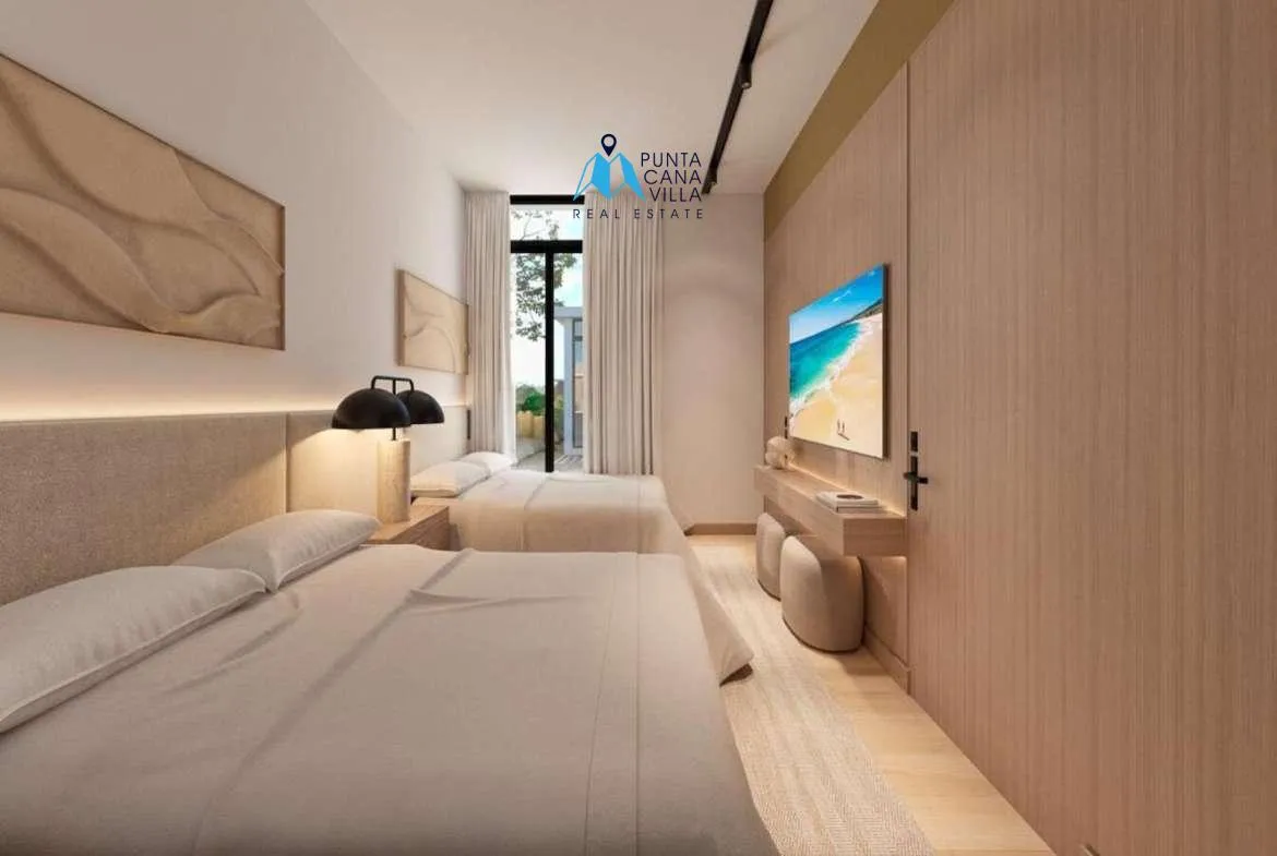 Downtown one bedroom townhouse for sale in Tropical Beach Residences ()