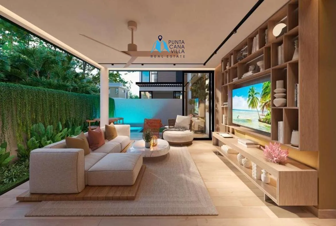 Downtown one bedroom townhouse for sale in Tropical Beach Residences ()