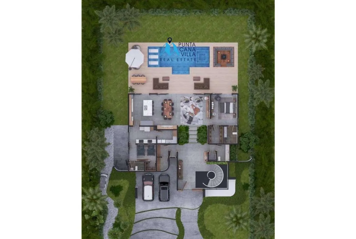 Caleton Residences Five Bedroom Villa For Sale In Cap Cana ()