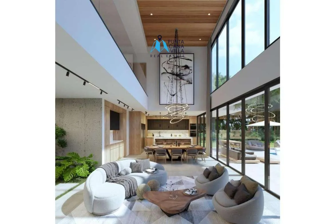 Caleton Residences Five Bedroom Villa For Sale In Cap Cana ()