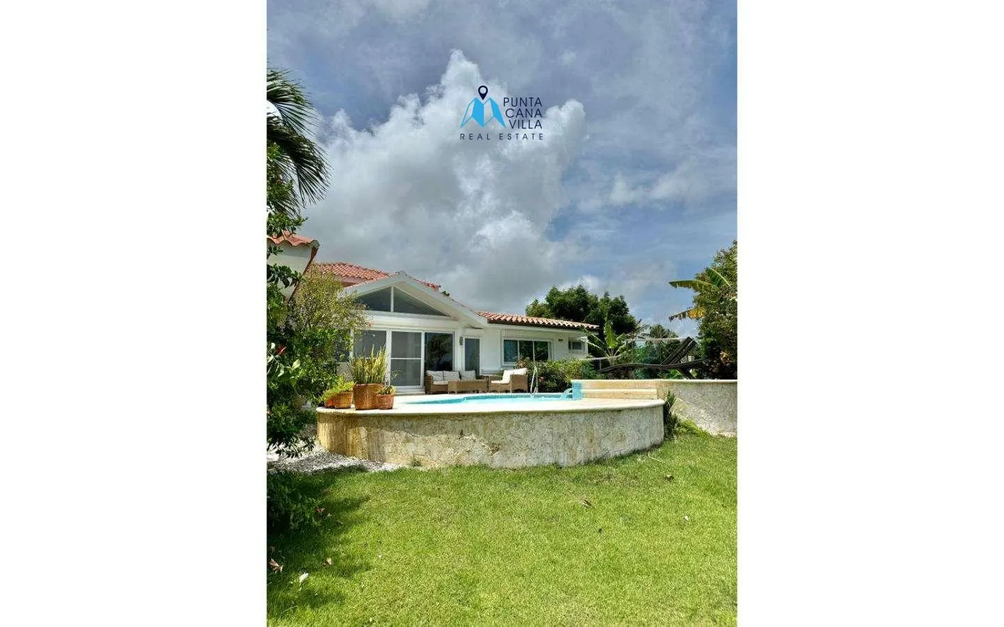 Cocotal, Villa de cuatro habitaciones en venta en Bávaro