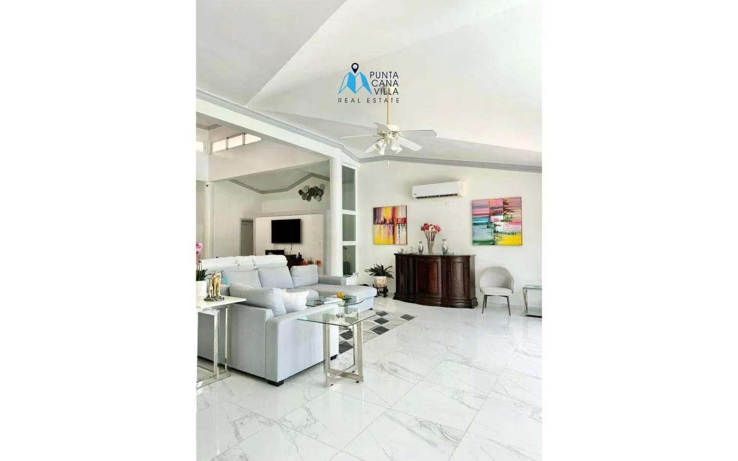 Cocotal, Villa de cuatro habitaciones en venta en Bávaro