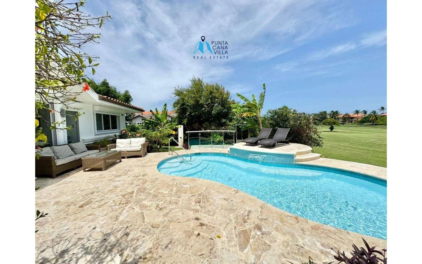 Cocotal, Villa de cuatro habitaciones en venta en Bávaro