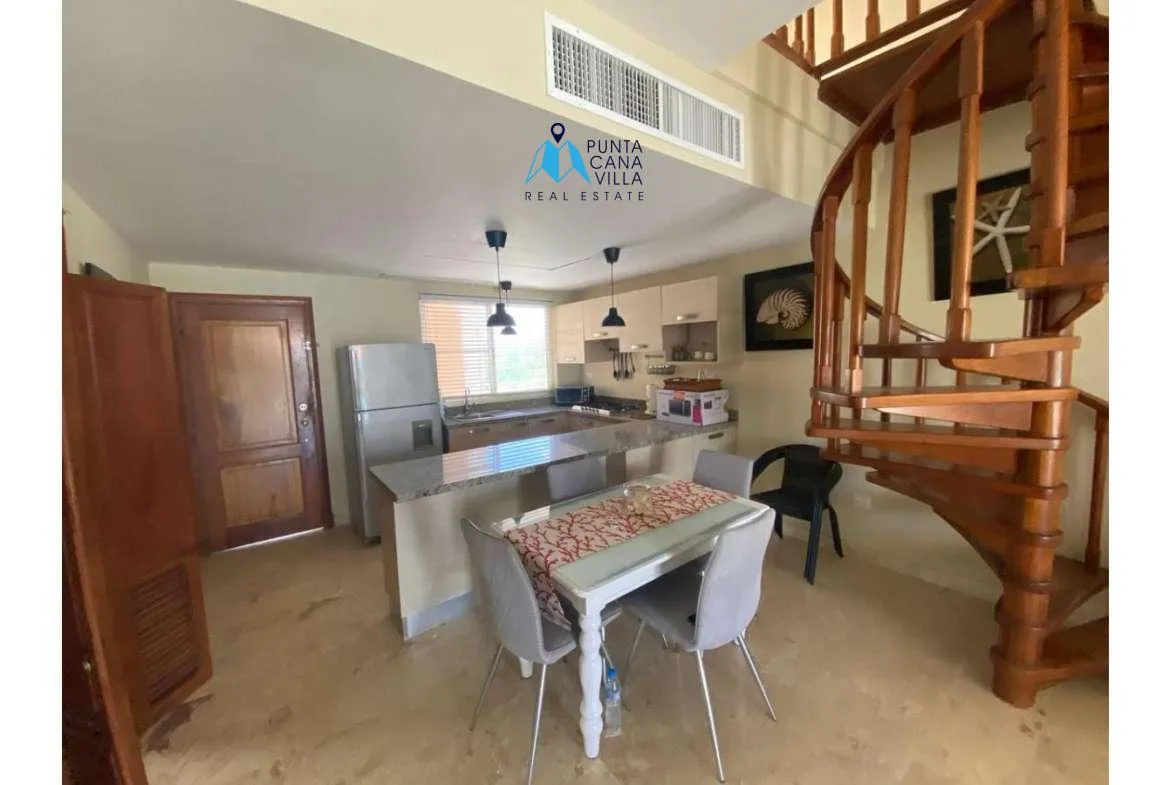 Los Corales One Bedroom Penthouse For Sale In Bavaro ()