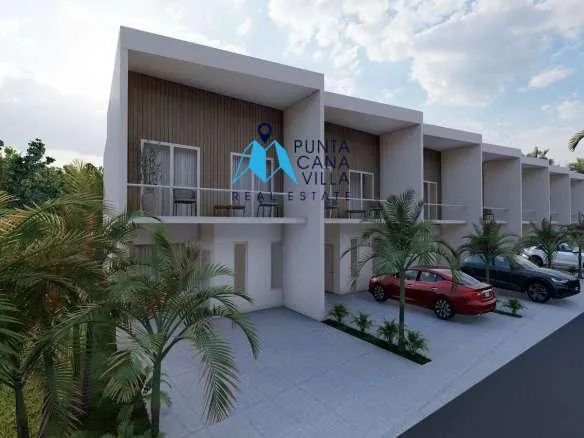 Townhauss Three Bedroom Townhouse For Sale In Bavaro Punta Cana ()